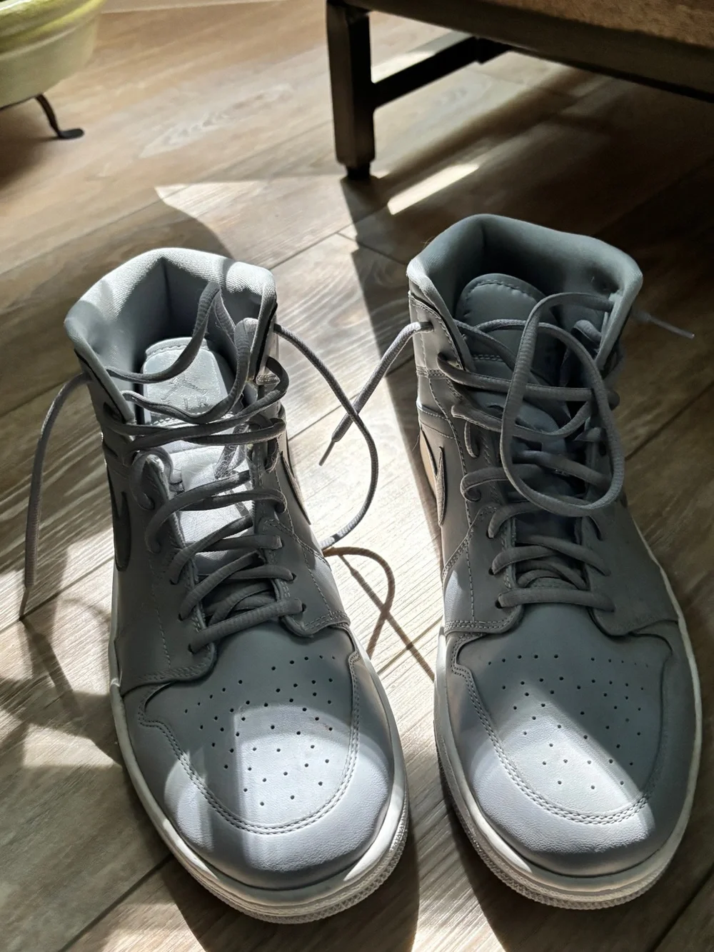 Nike Men’s Mid-Top Sneakers - Grey Size 11